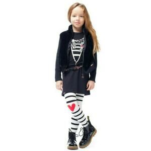 Junior Gaultier  Belted Black Jenya Dress